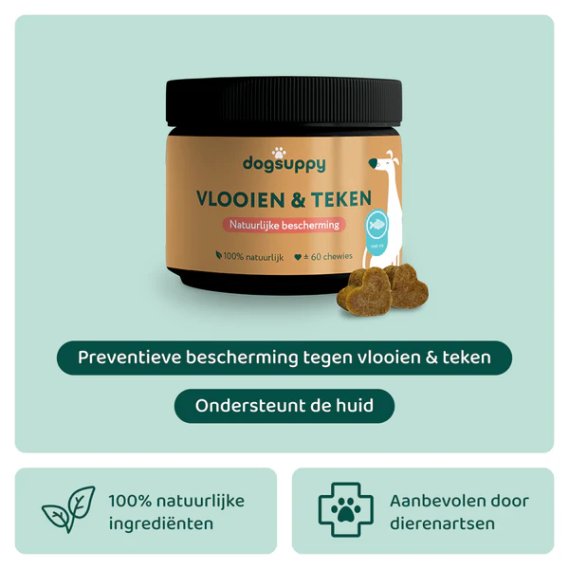 Dogsuppy Anti-Vlooien & Teken 180gram