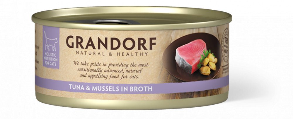 Grandorf Tuna Fillet & Mussels - 70g