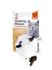 411161 Fofos shaking muis wit 12x6x6CM