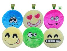 0207542 FRISBEE EMOTICON MET PIEP ASS. 17 CM