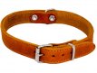 45/7204 VETLEDER Halsband Cognac-20mmx50cm