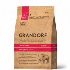 Grandorf - Lamb & Turkey - Adult Medium & Maxi Breeds