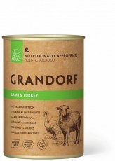 GDDW1240 Grandorf natvoeding - Lamb & Turkey - Adult - 400g