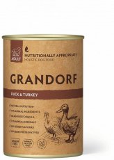 Grandorf natvoeding - Duck & Turkey - Adult - 400g